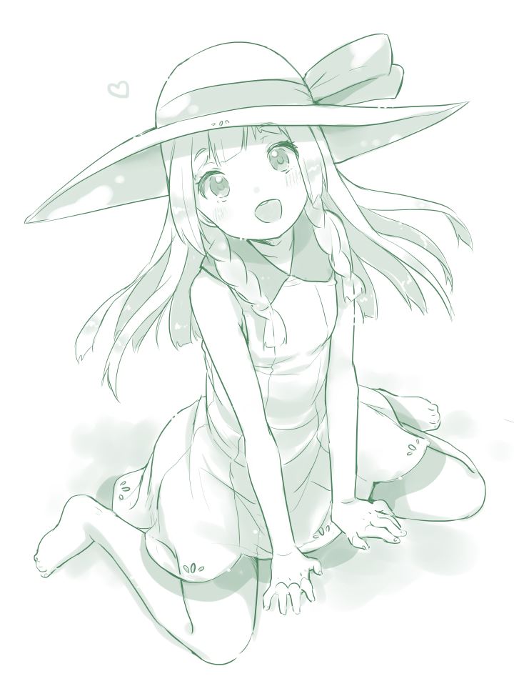 lillie (pokemon and 1 more) drawn by yukiu_con