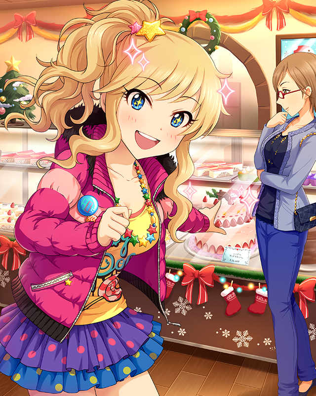 ohtsuki yui and aikawa chinatsu (idolmaster and 1 more)