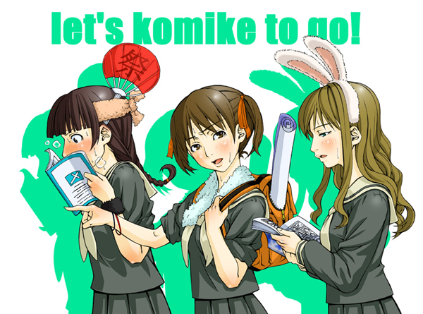 fukuzawa yumi, toudou shimako, and shimazu yoshino (maria-sama ga miteru)