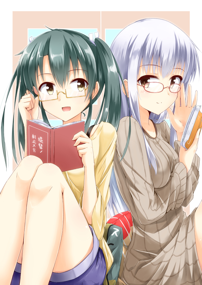 zuikaku and shoukaku (kantai collection) drawn by hino_(2nd_life)