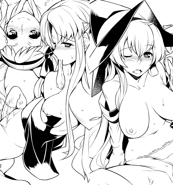 cierra, fia, and lyuri (riviera) drawn by ryuuta_(msxtr)