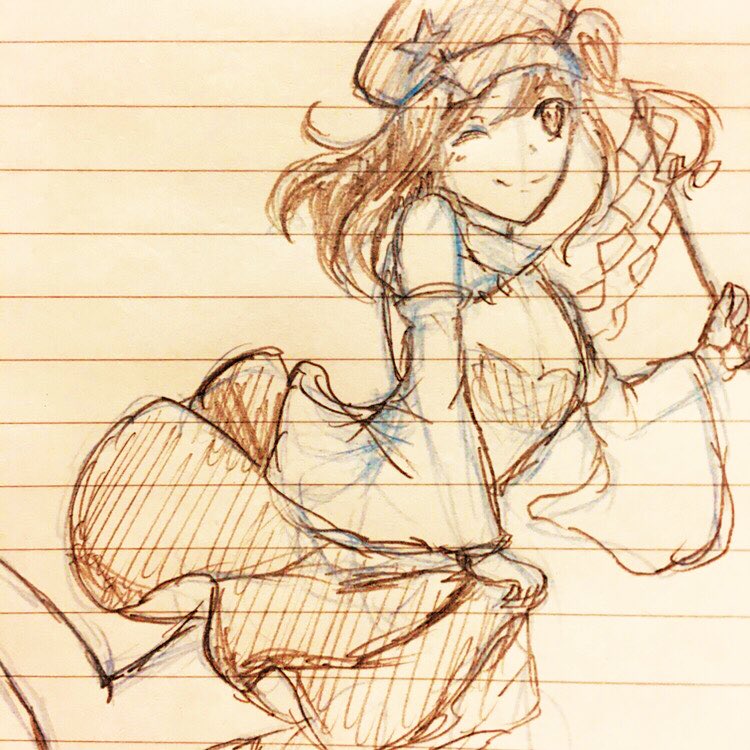 label girl (touhou and 1 more) drawn by rokki_hero