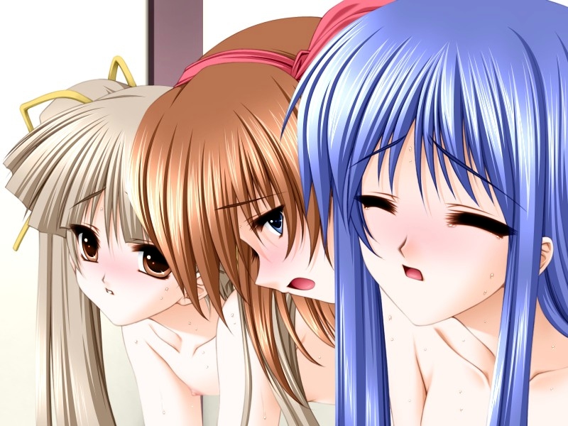 seto yuzuko, seto konatsu, and seto hayaka (tutorial summer) drawn by senomoto_hisashi