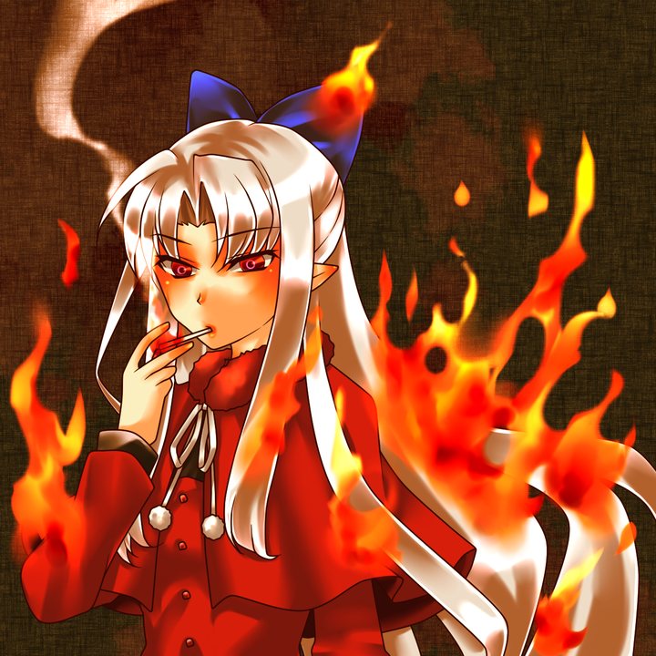 red len (tsukihime and 2 more) drawn by tobi_(discharge_cycle)