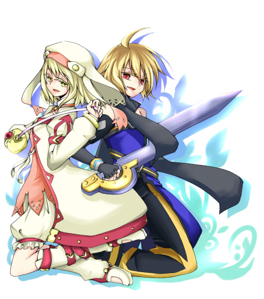 emil castagnier and alice (tales of and 2 more) drawn by kibou_(pue)
