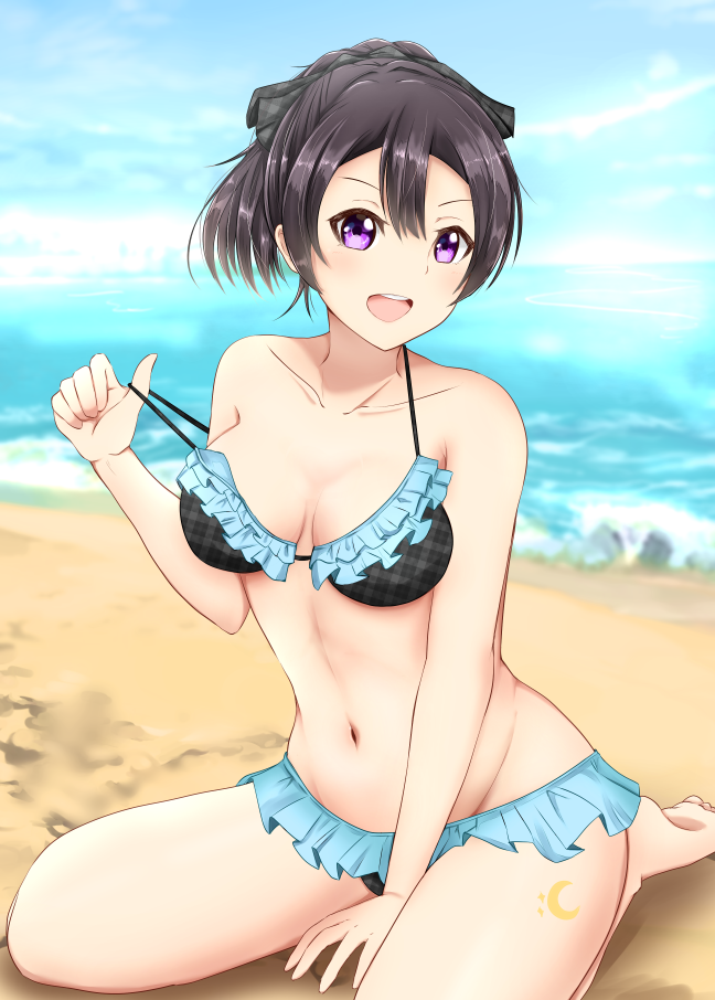 watanabe tsuki (love live! and 2 more) drawn by kamesys