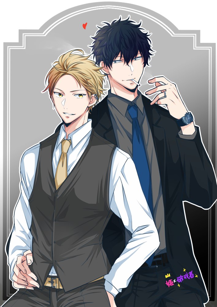 kashima hiiragi and yagi shizusumi (given) drawn by 961_masashi