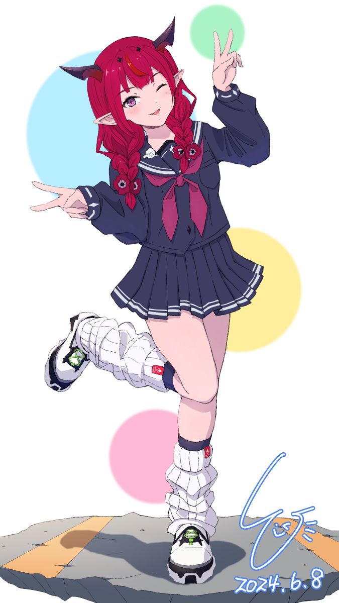 irys (hololive and 1 more) drawn by ld_(luna_dial398)