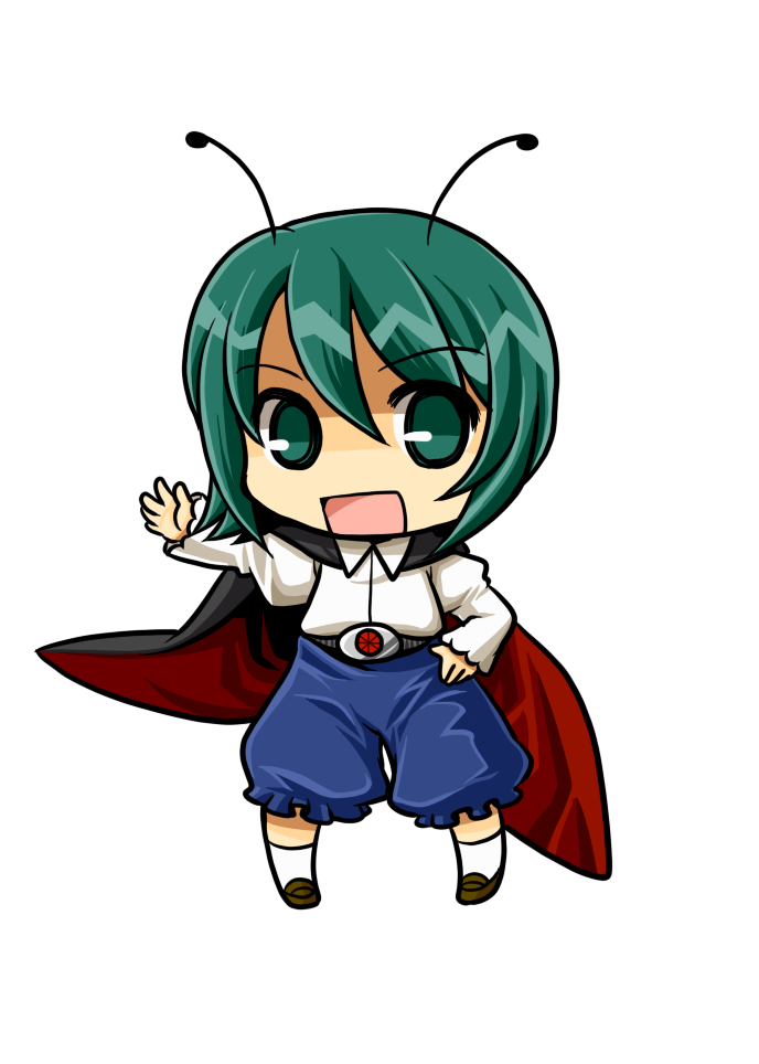 wriggle nightbug (touhou and 1 more) drawn by socha
