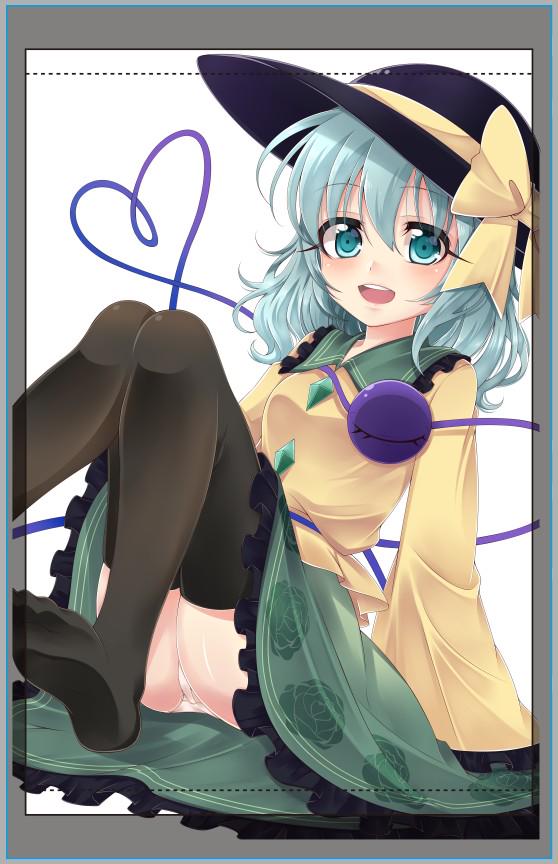 komeiji koishi (touhou) drawn by haruki_(colorful_macaron)