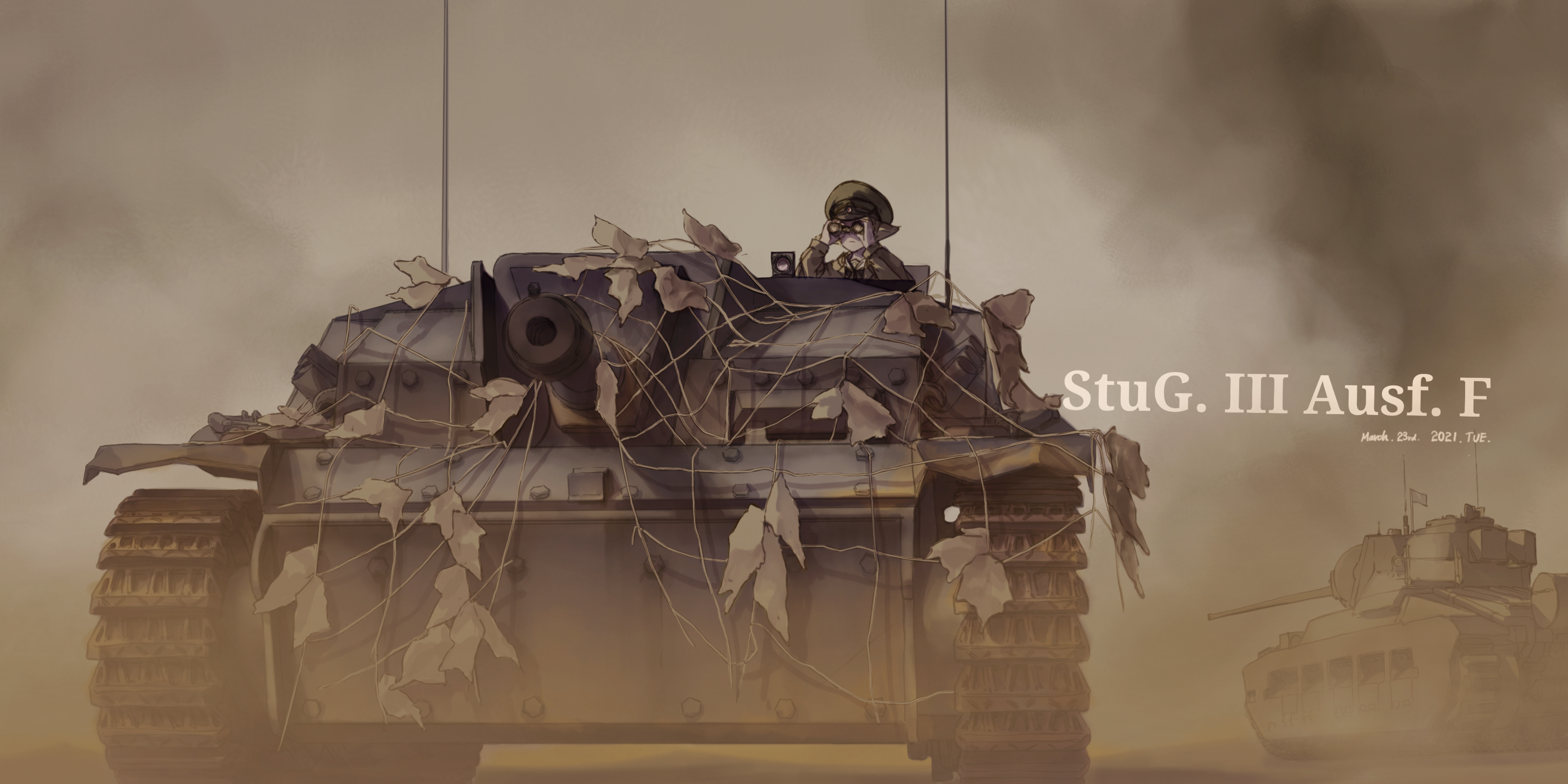 girl und panzer stug girl und panzer stug