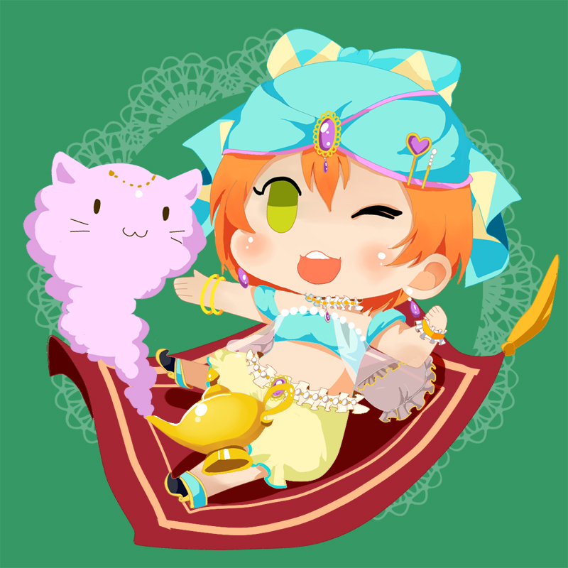 hoshizora rin (love live! and 2 more) drawn by scorpiyo