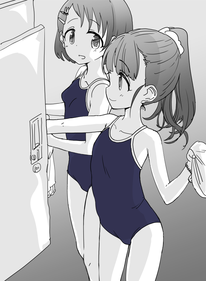 sasaki chie and fukuyama mai (idolmaster and 2 more) drawn by nishino_hikoji