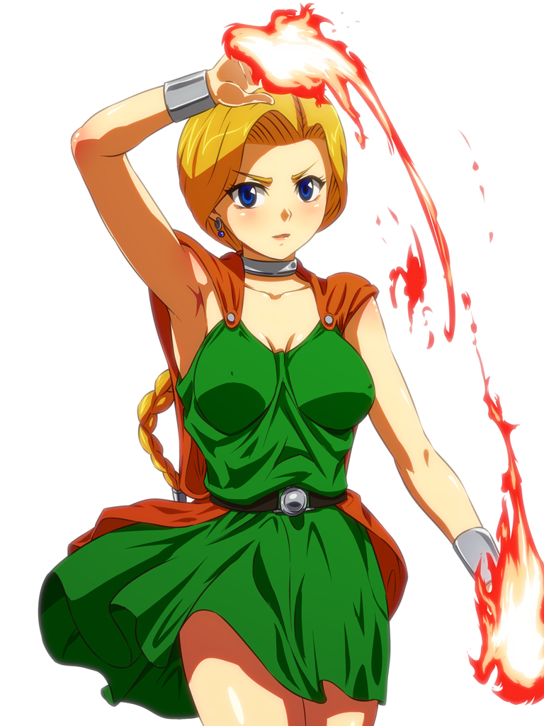 bianca (dragon quest and 1 more) drawn by huracan