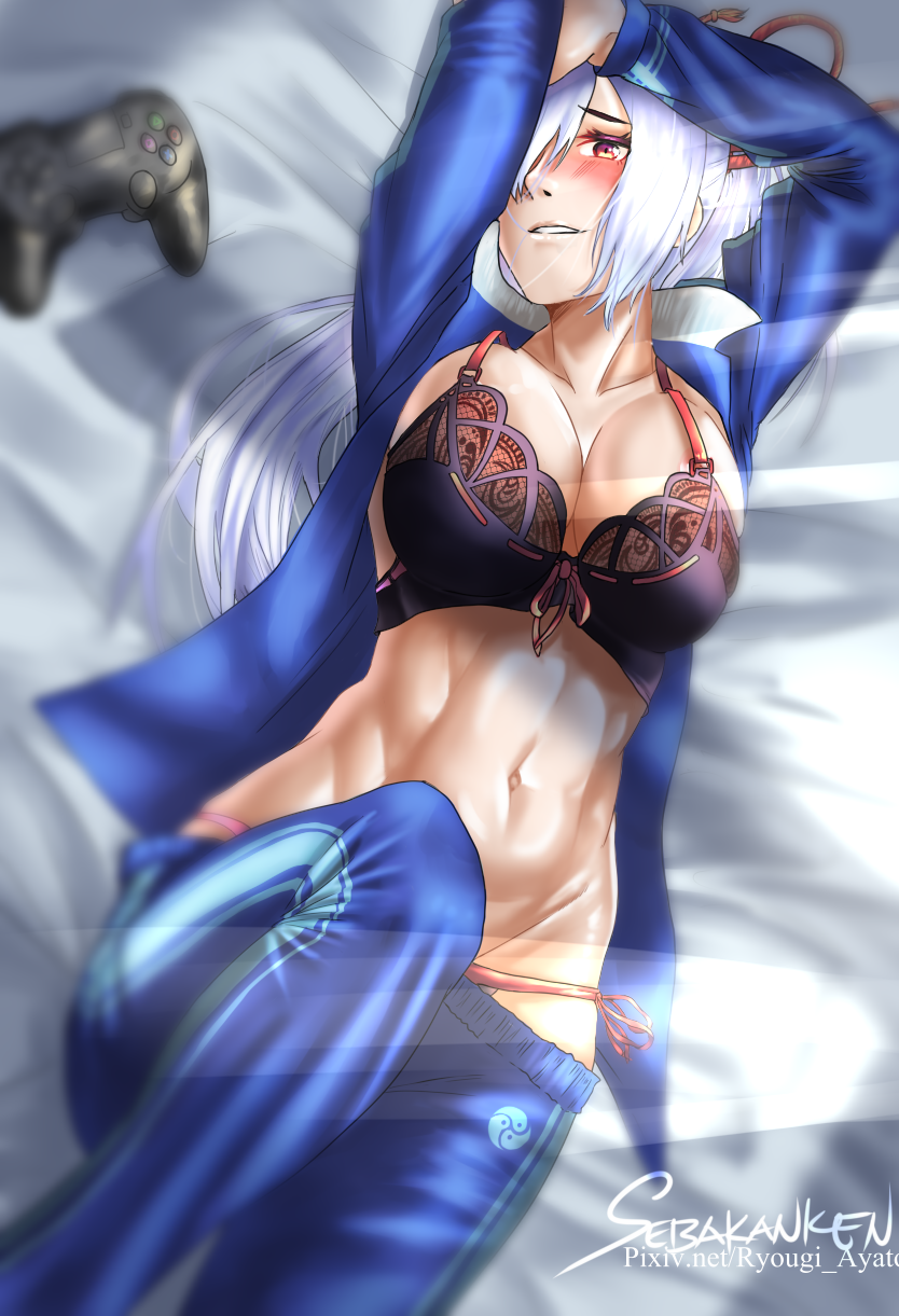 tomoe gozen (fate and 1 more) drawn by sebakanken