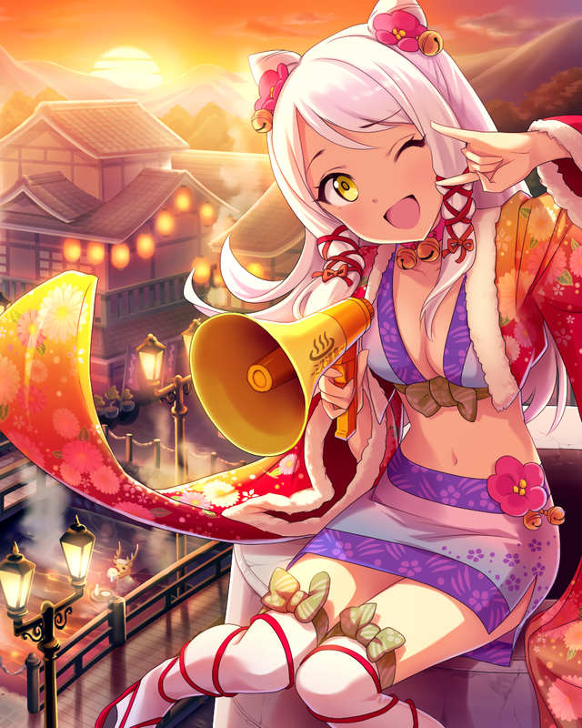 eve santaclaus and blitzen (idolmaster and 1 more)