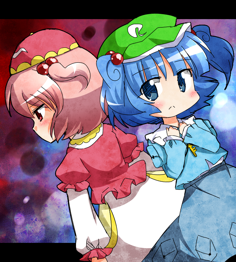 kawashiro nitori and kawashiro mitori (original and 1 more) drawn by ayu_(iyokanya)