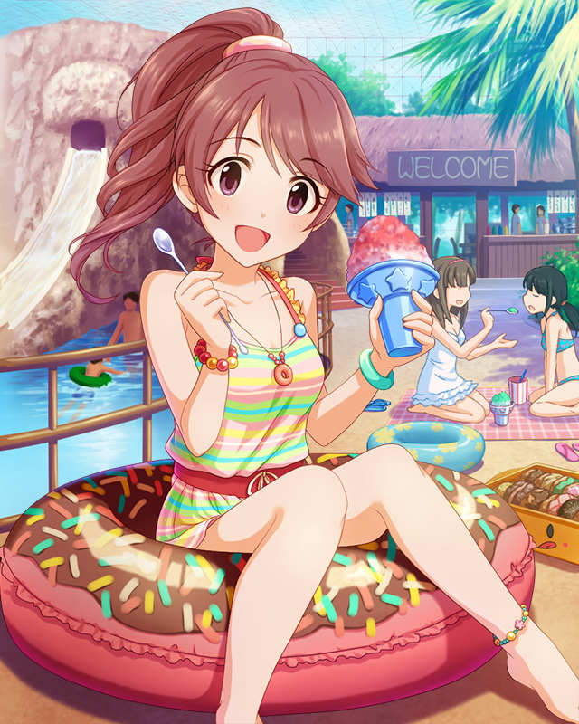 mizumoto yukari, nakano yuka, and shiina noriko (idolmaster and 1 more)