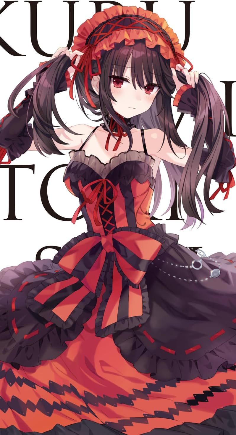 tokisaki kurumi (date a live and 1 more) drawn by tsunako