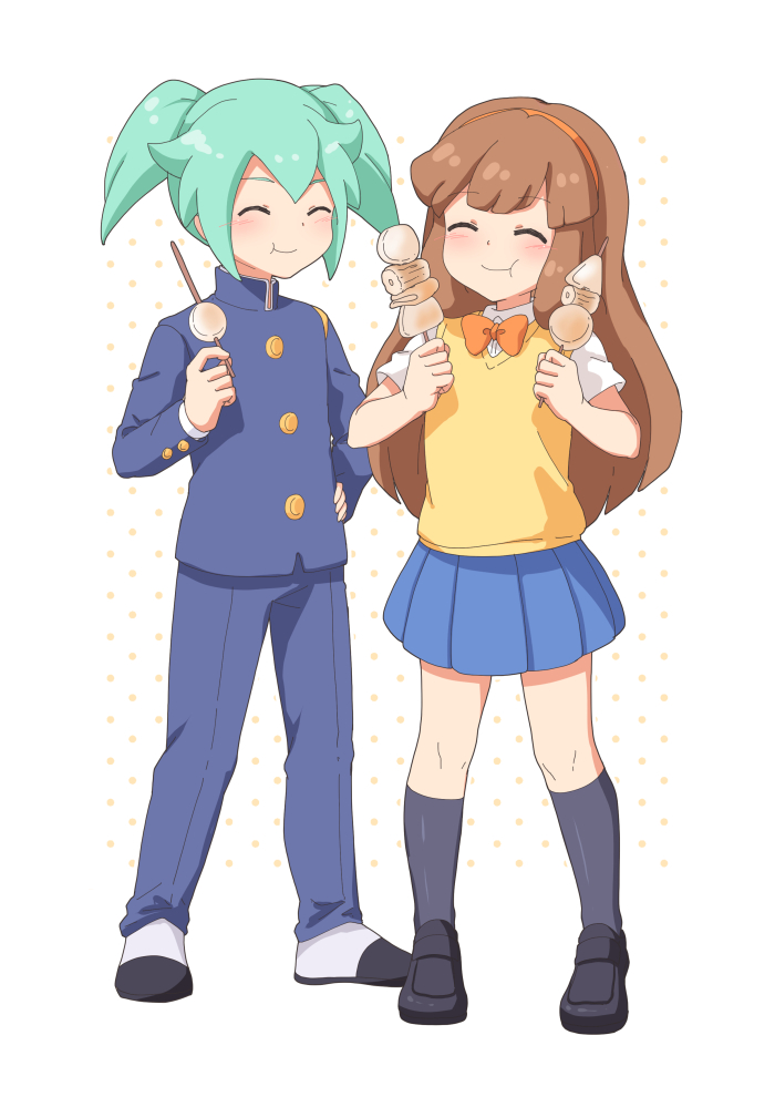 fei rune and nanobana kinako (inazuma eleven and 2 more) drawn by t_(toddy_t)