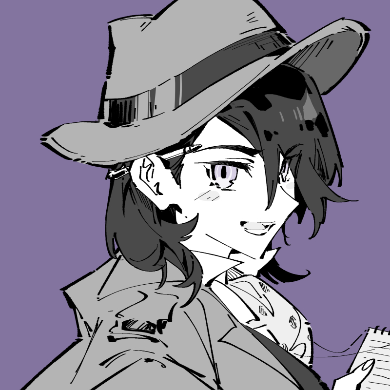 yomiuri nikei (danganronpa and 2 more) drawn by gisces