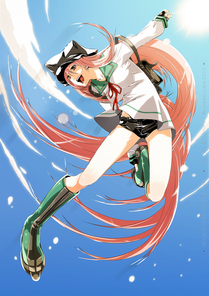 simca (air gear) drawn by ian_olympia and paolo_antonio_aguasin