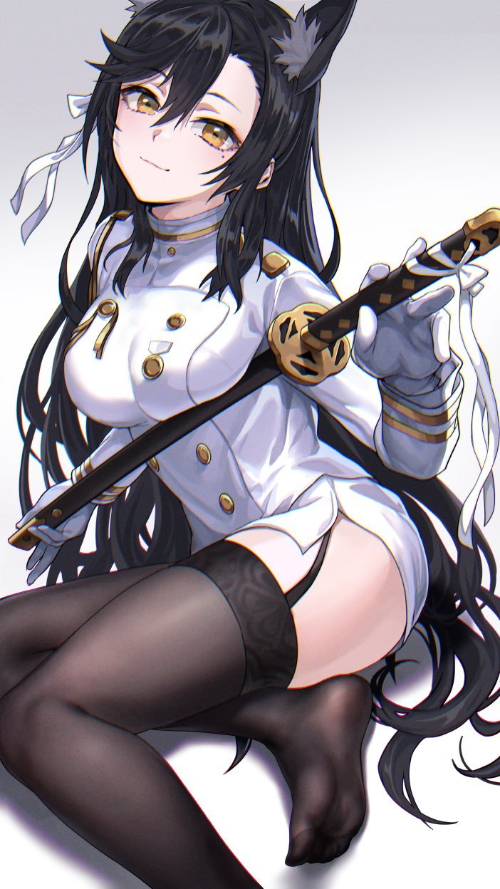 atago (azur lane) drawn by deca_purio