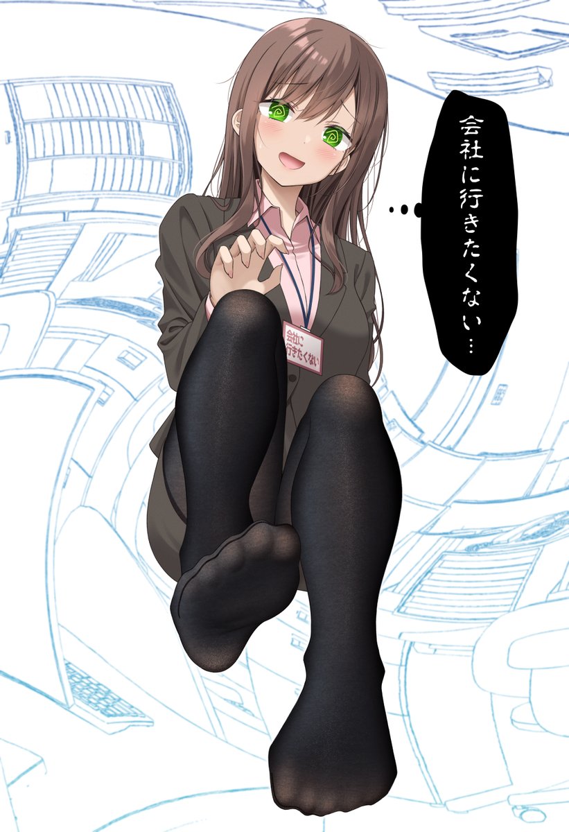 ol-chan (original) drawn by gurande_(g-size)