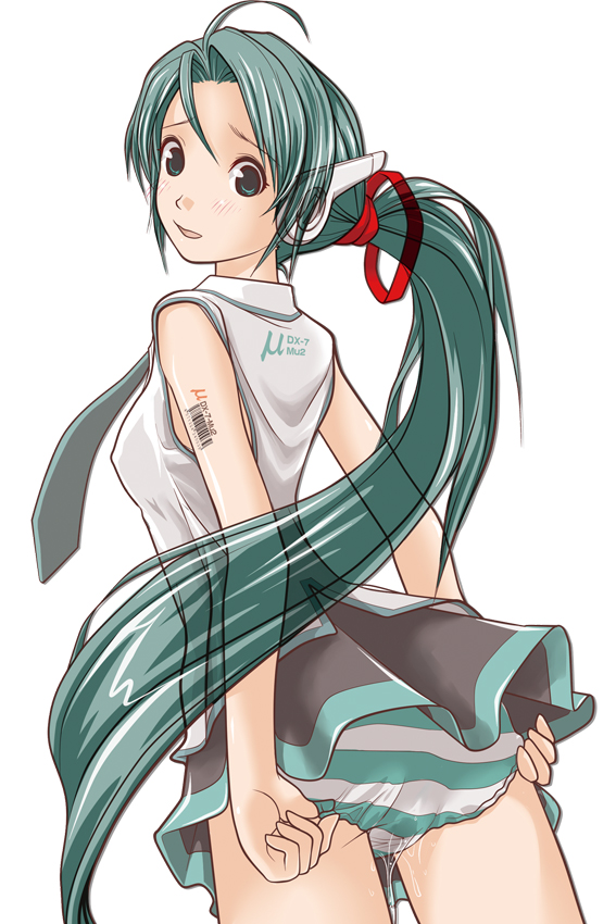 hatsune miku and hatsuseno alpha (vocaloid and 1 more) drawn by itoguchi_nao