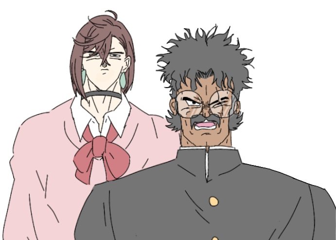 ayase momo, takakura ken, broly, and paragus (dragon ball and 2 more) drawn by envt_060606
