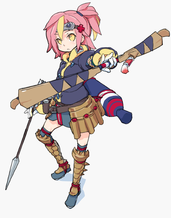 hinamori amu (monster hunter and 2 more) drawn by najimi_shin