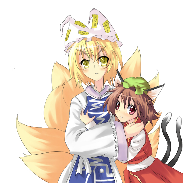 yakumo ran and chen (touhou) drawn by ootsuki_ichiru