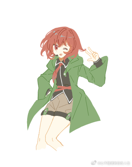 shitodo hooaka (len'en) drawn by jian_xing_zao