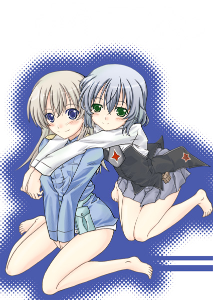 sanya v. litvyak and eila ilmatar juutilainen (world witches series and 1 more) drawn by jinmaryu