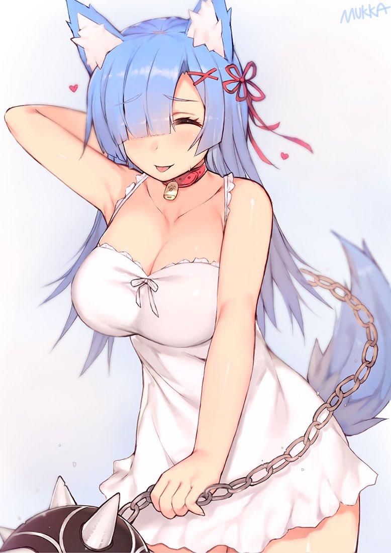 rem (re:zero kara hajimeru isekai seikatsu) drawn by mukka