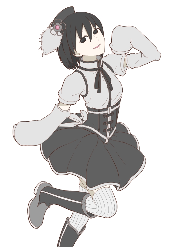 tomoe mami, oshino ougi, and mizuhashi kaori (mahou shoujo madoka magica and 1 more) drawn by ojigiri_(hisano1202)