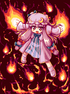 patchouli knowledge (touhou) drawn by tdk