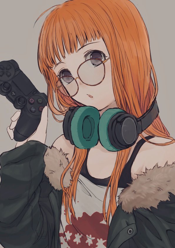 sakura futaba (persona and 1 more) drawn by azumya8