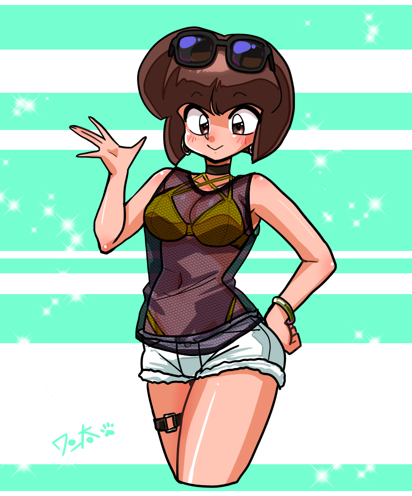 tendou nabiki (ranma 1/2) drawn by wanta_(futoshi)
