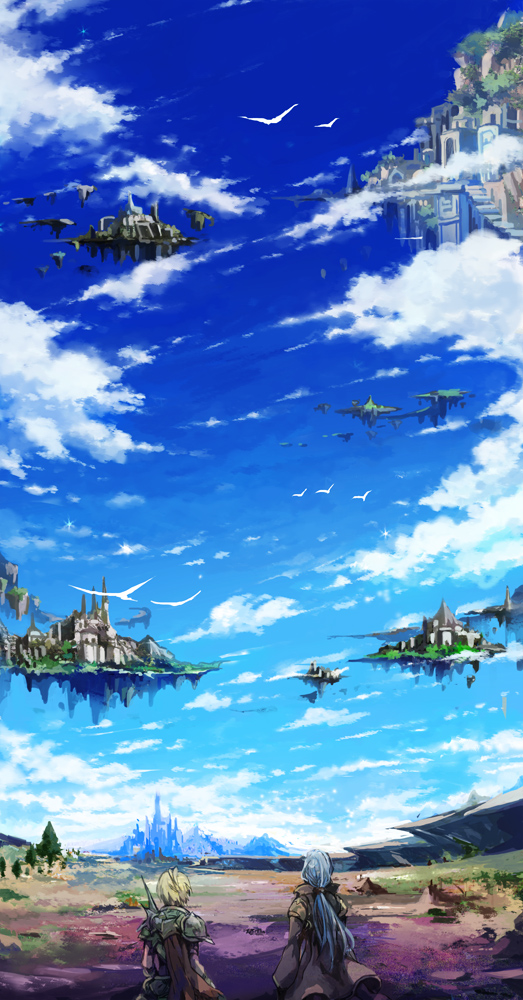 palpaleos and emperor sauzer (bahamut lagoon) drawn by touka_(jue)