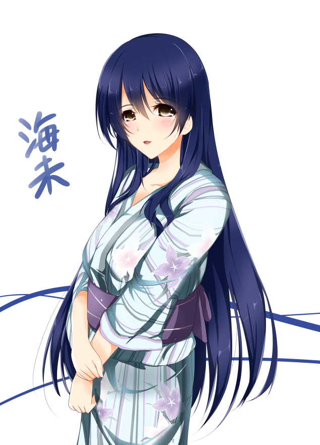 sonoda umi (love live! and 1 more) drawn by minamon_(vittel221)