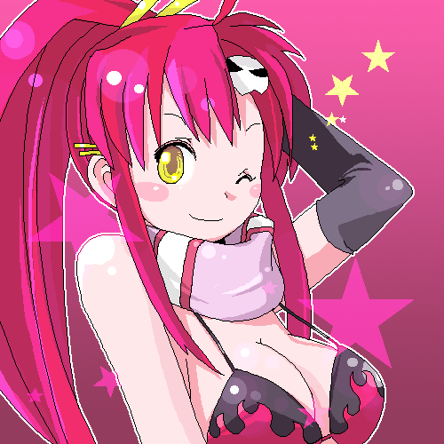 yoko littner (tengen toppa gurren lagann) drawn by shiba_yuusuke