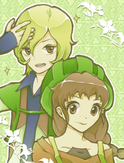 isuzu and lunderhaus cord (log horizon) drawn by tosu