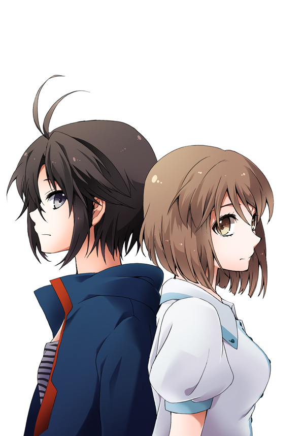 kikuchi makoto and hagiwara yukiho (idolmaster) drawn by name_row
