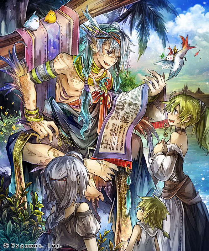 shingeki no bahamut and 1 more drawn by fujiwara_akina