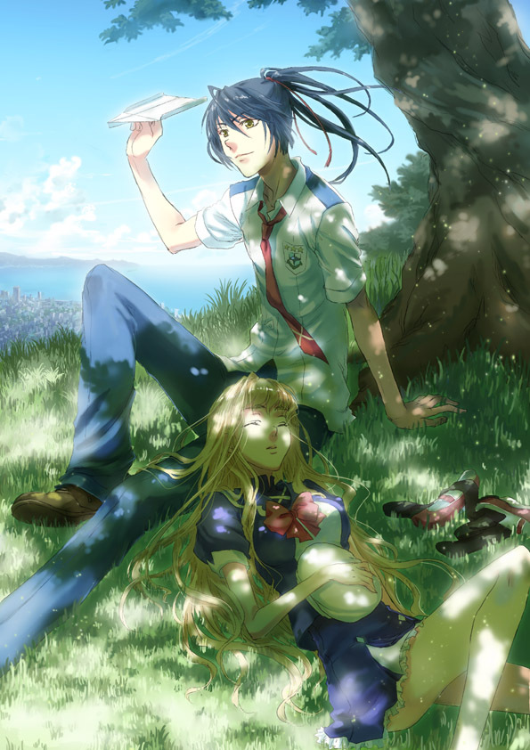 sheryl nome and saotome alto (macross and 1 more) drawn by kunimoto_ori