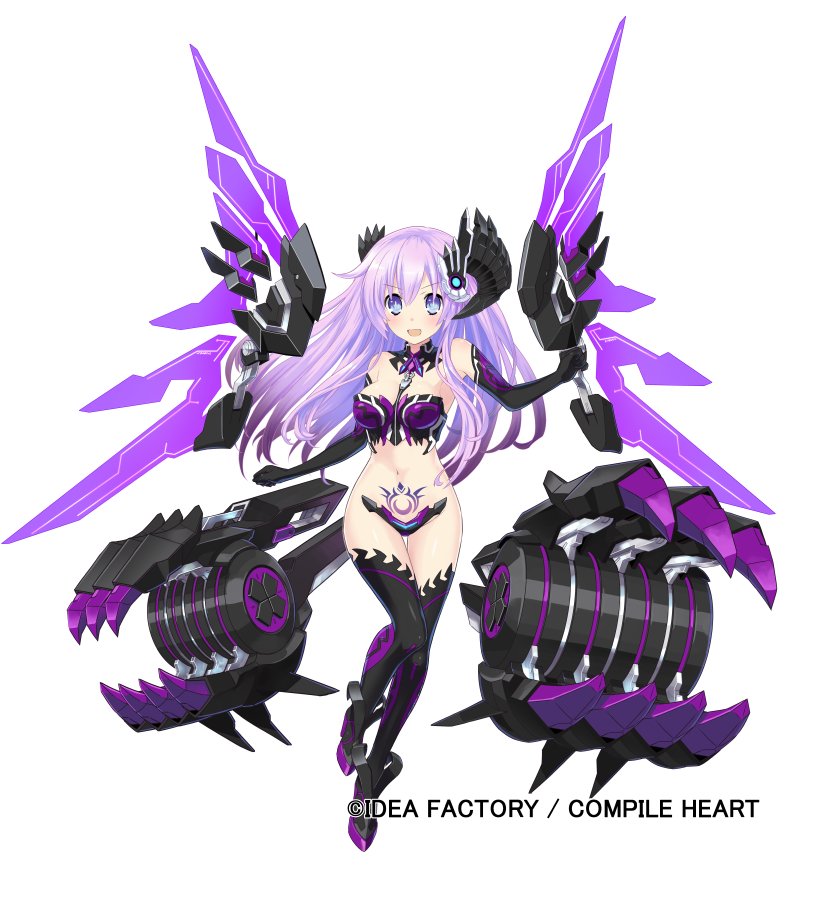 nepgear and purple sister (neptune and 1 more) drawn by shiitake_urimo
