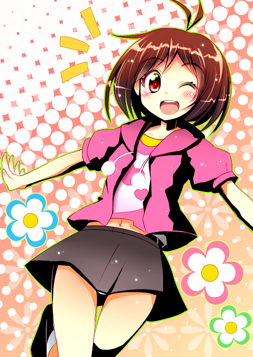 hidaka ai (idolmaster and 1 more) drawn by npon515