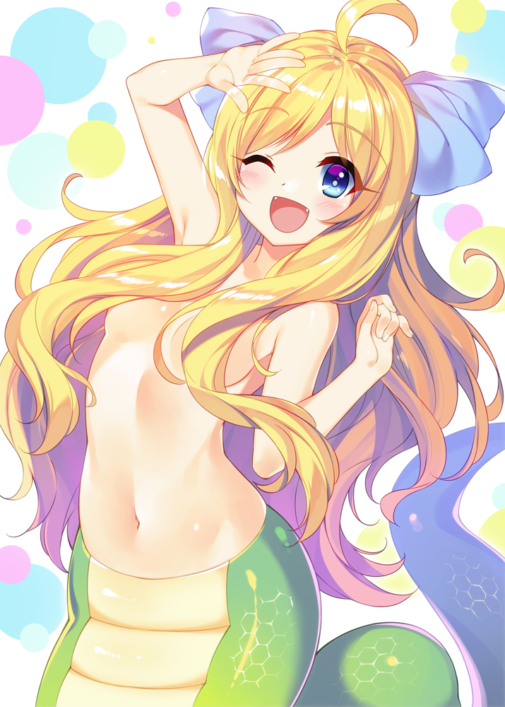 jashin-chan (jashin-chan dropkick) drawn by bucchake_(asami)