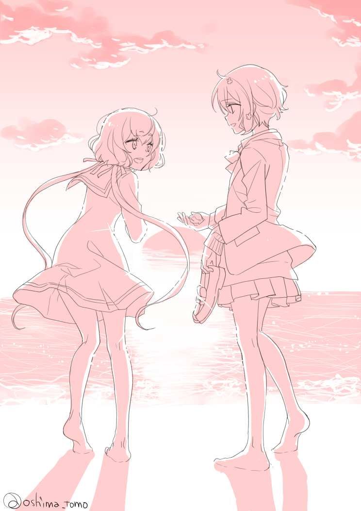 konno junko and mizuno ai (zombie land saga) drawn by ooshima_tomo